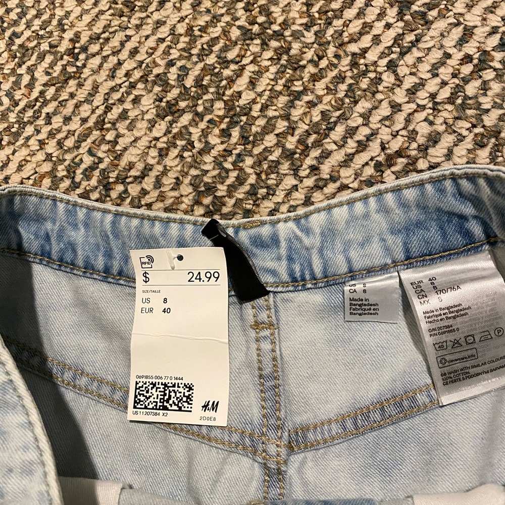 H&M Denim skirt with tags - Picture 3 of 3